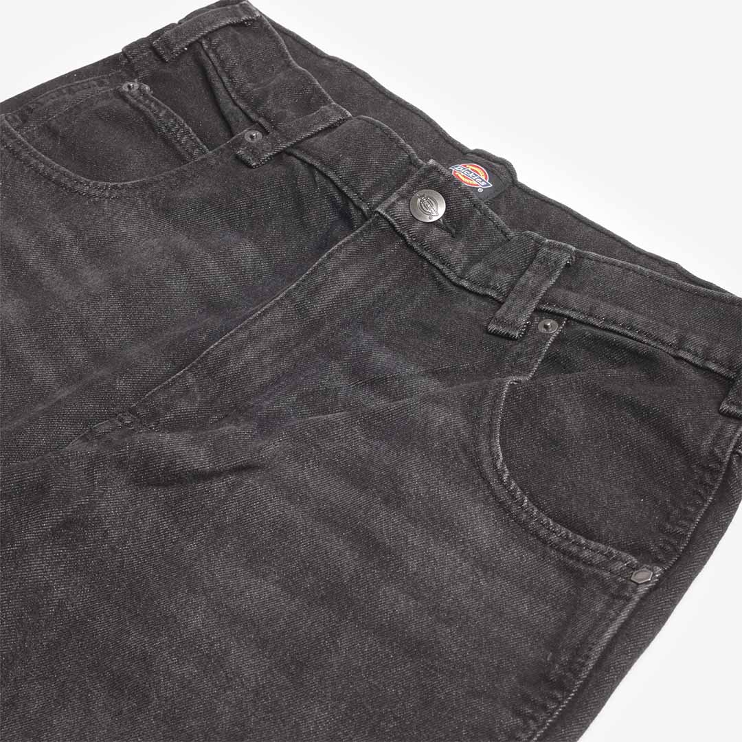 Dickies Garyville - Dk0A4Xecl241-Black Wsh Faded - Jeans Flare - Black Wash Faded