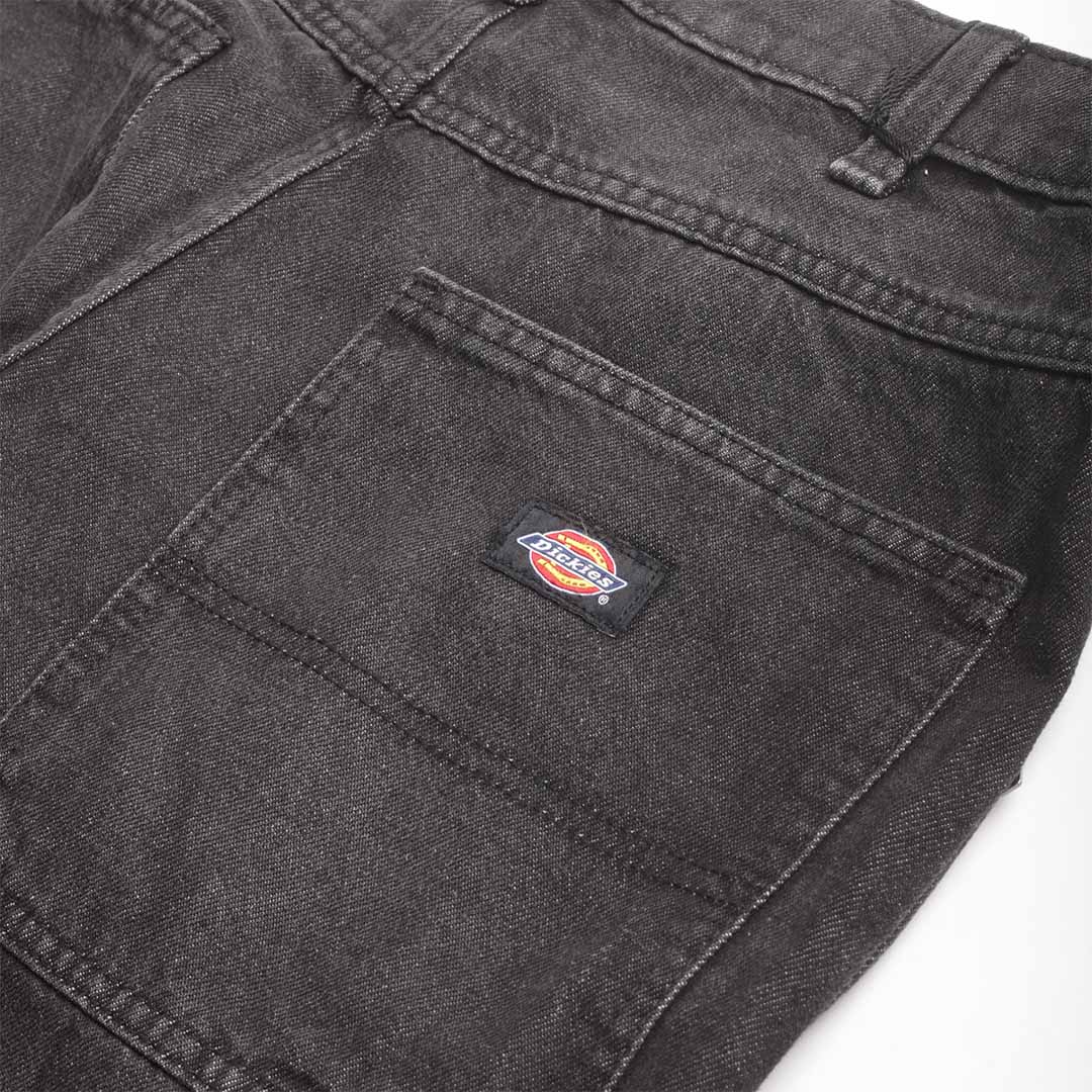 Dickies Garyville - Dk0A4Xecl241-Black Wsh Faded - Jeans Flare - Black Wash Faded