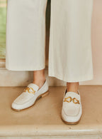 Didi Loafers - White