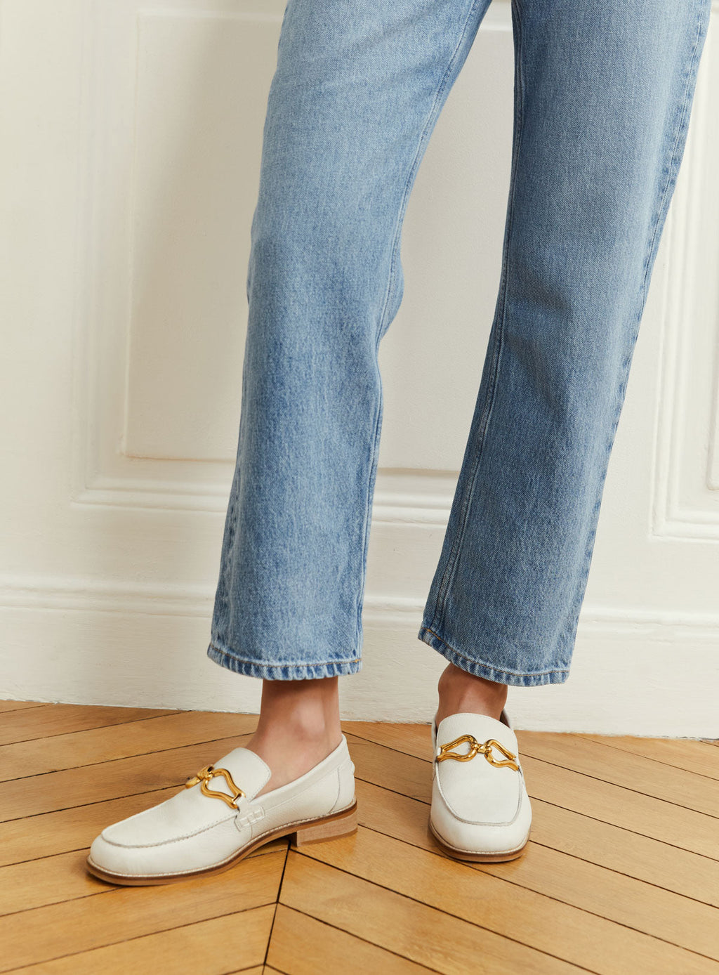 Didi Loafers - White