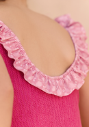 Maillot Enfant Une Pièce Alba - Rose Framboise