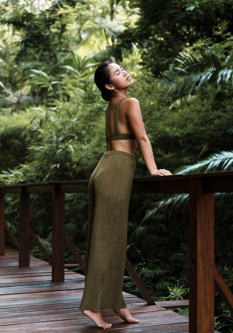 Pantalon Ilam - Kaki