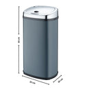 Poubelle Automatique Inox Largo - 42L - Gris