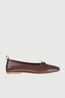 Ballerines Sienna - Cuir Chocolat
