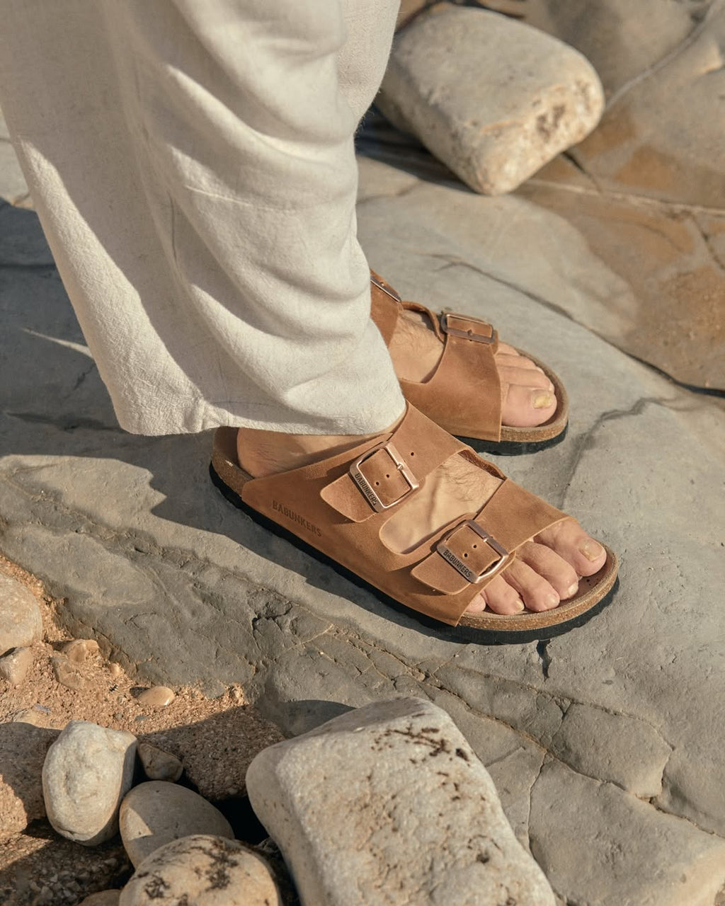 Leather Sandals - Men