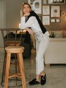 Zuecos Huma Velour Negro