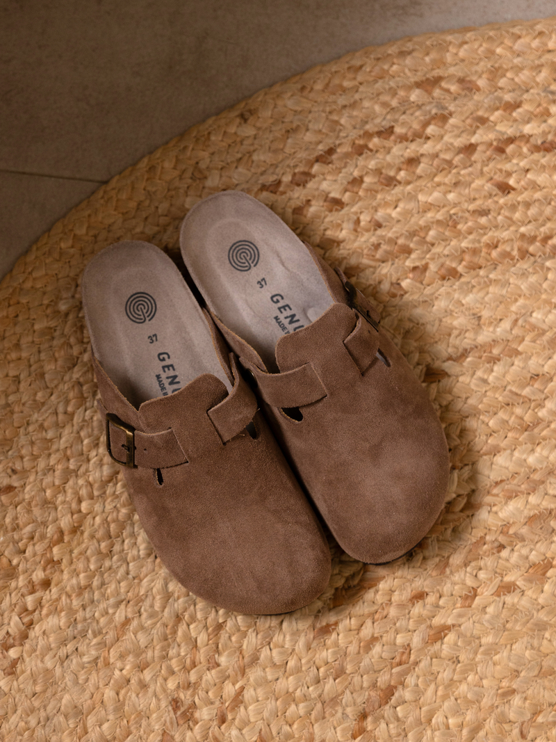 Zuecos Riva Velour Terra