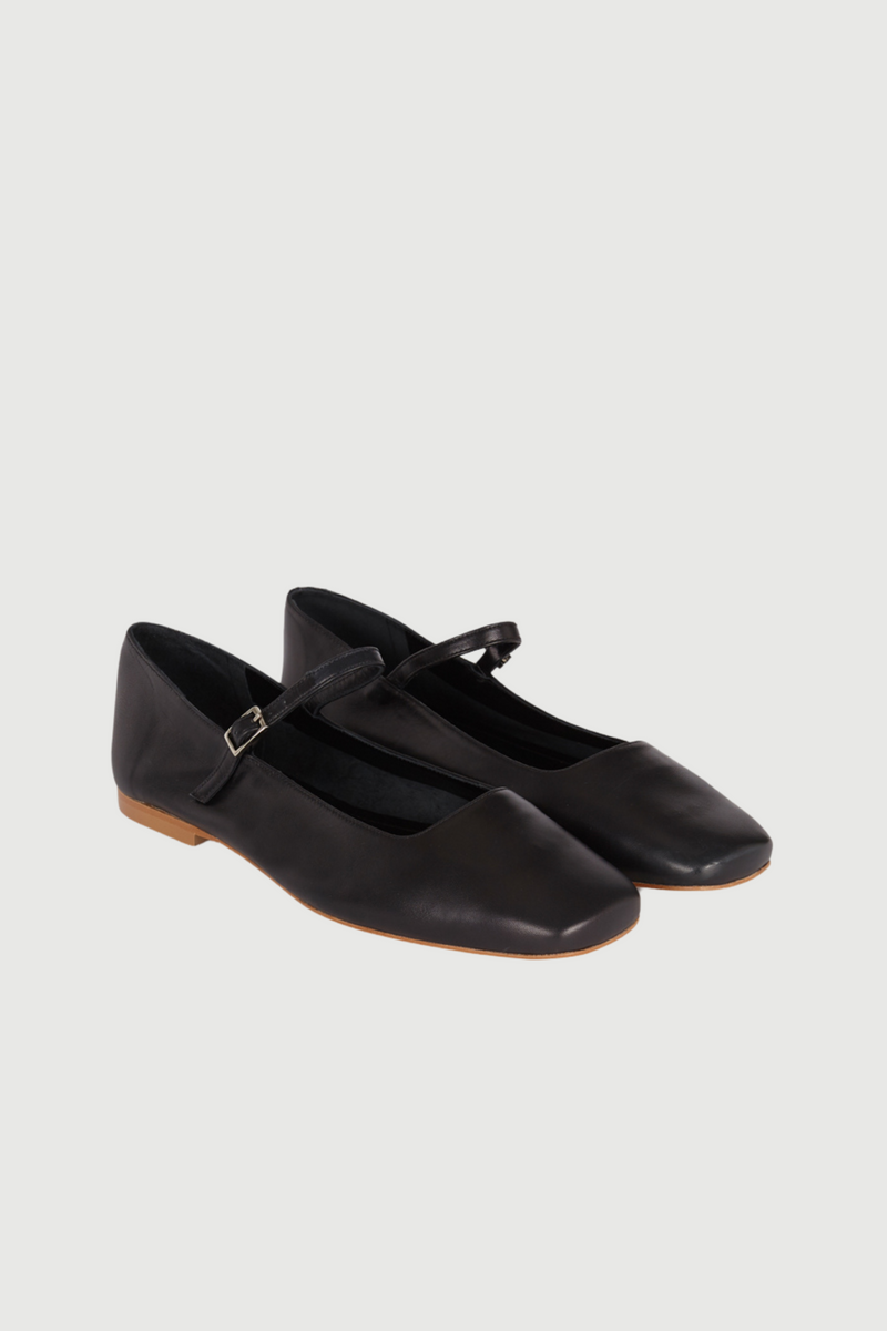 Mary Janes Julieta - Cuir Noir