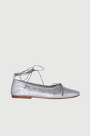 Ballerines Sienna - Cuir Argenté