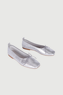 Ballerines Sienna - Cuir Argenté