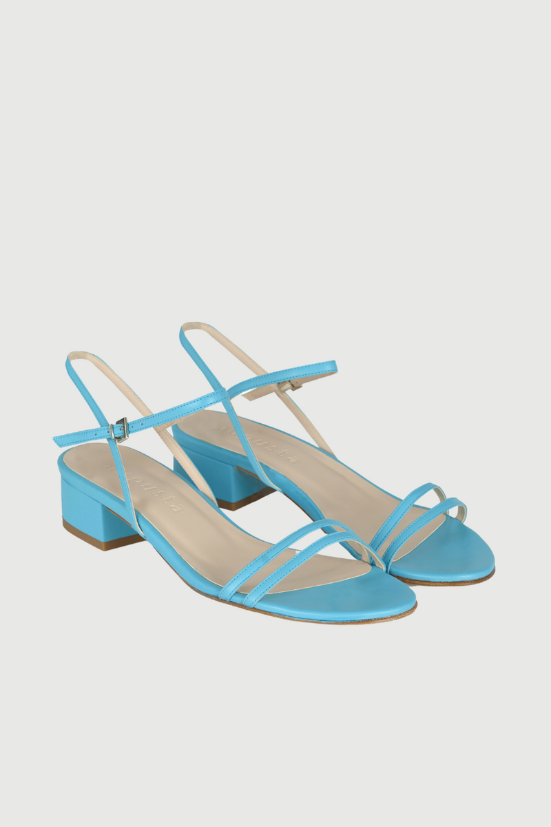Sandales Maisie - Cuir Turquoise