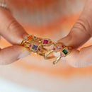 Bague Diva Fuchsia Et Mandarine