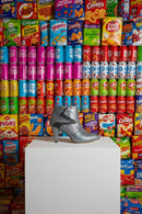 Djamelah - Gray Metal Print