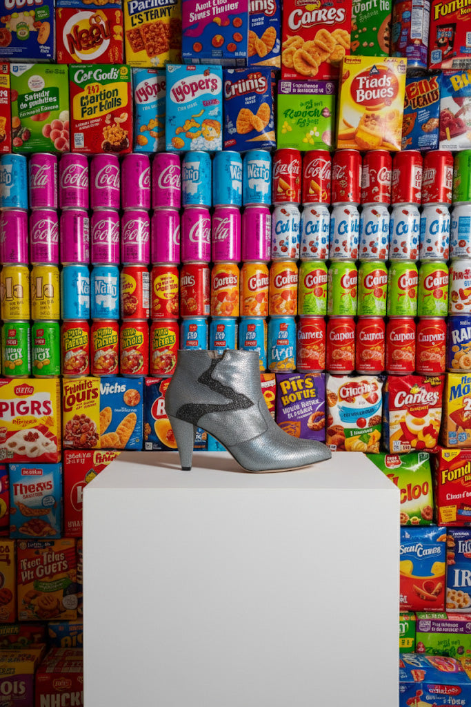 Djamelah - Gray Metal Print