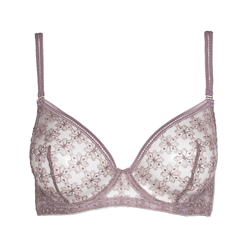 Soutien Gorge Armatures - Café Fleur - Taupe