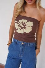 Top Hibiscus Jaune