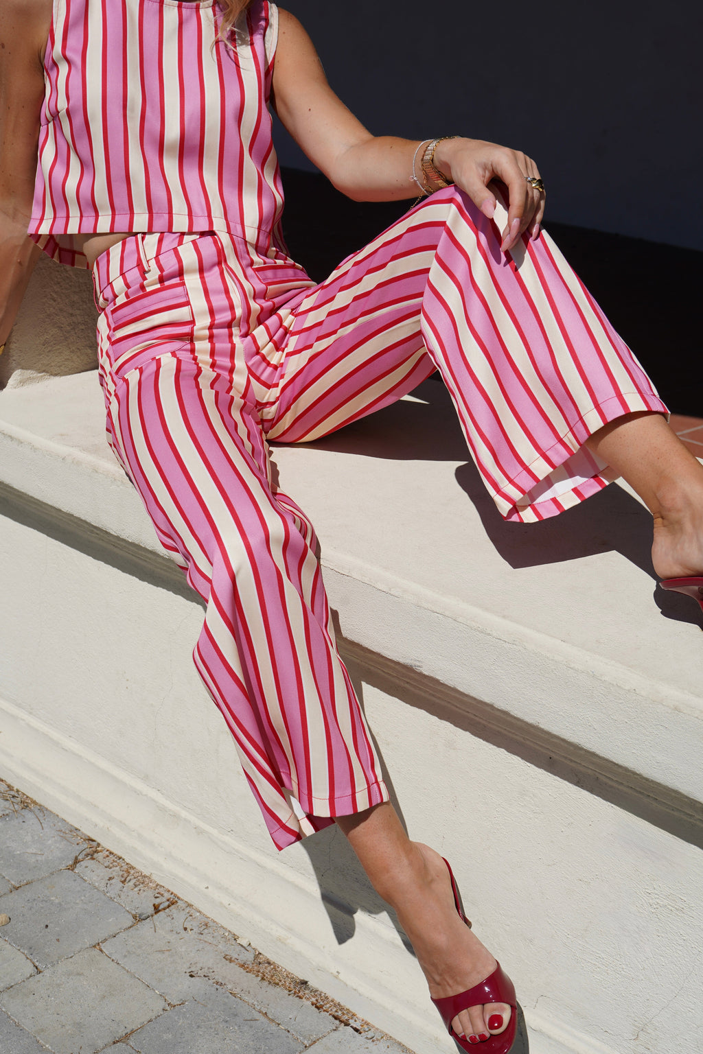Pantalon Candy Rouge