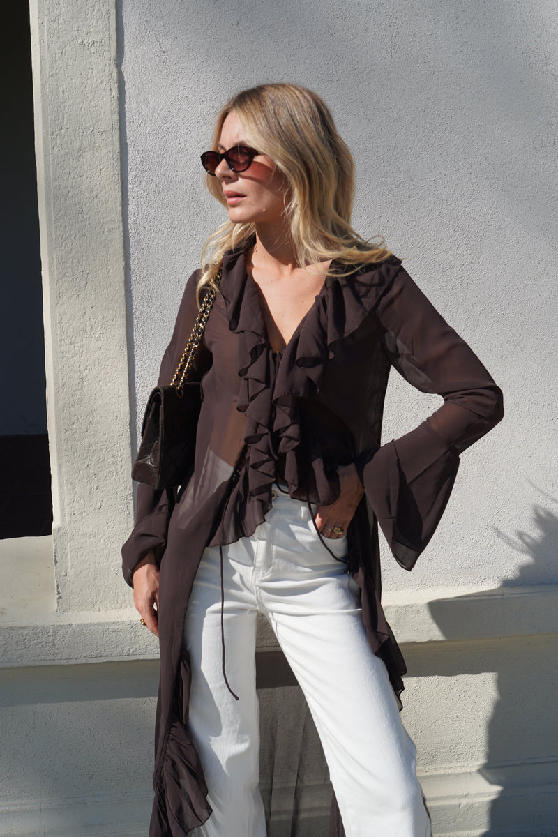 Isodora Brown Blouse