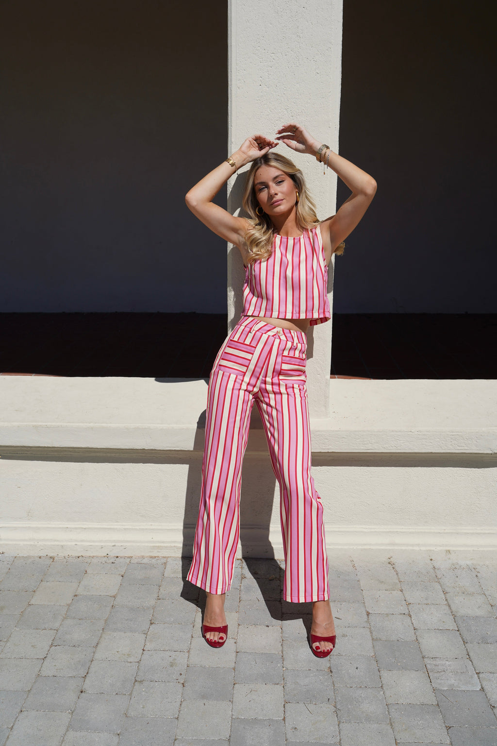 Pantalon Candy Rouge