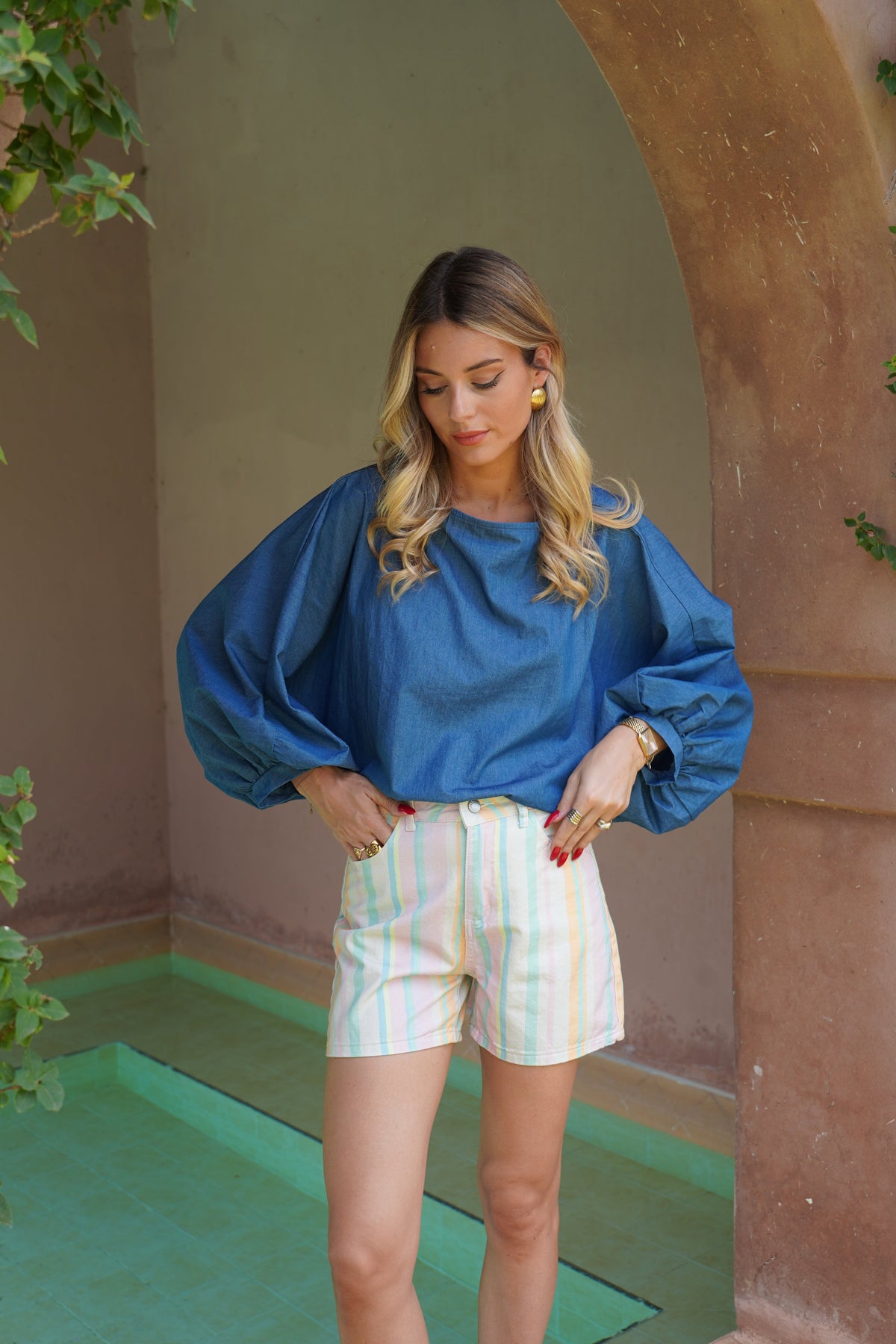 Blouse Sara Foncée