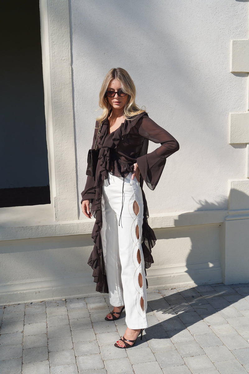 Isodora Brown Blouse
