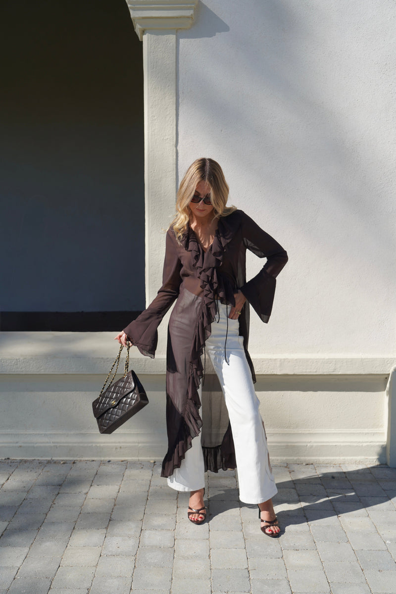 Isodora Brown Blouse