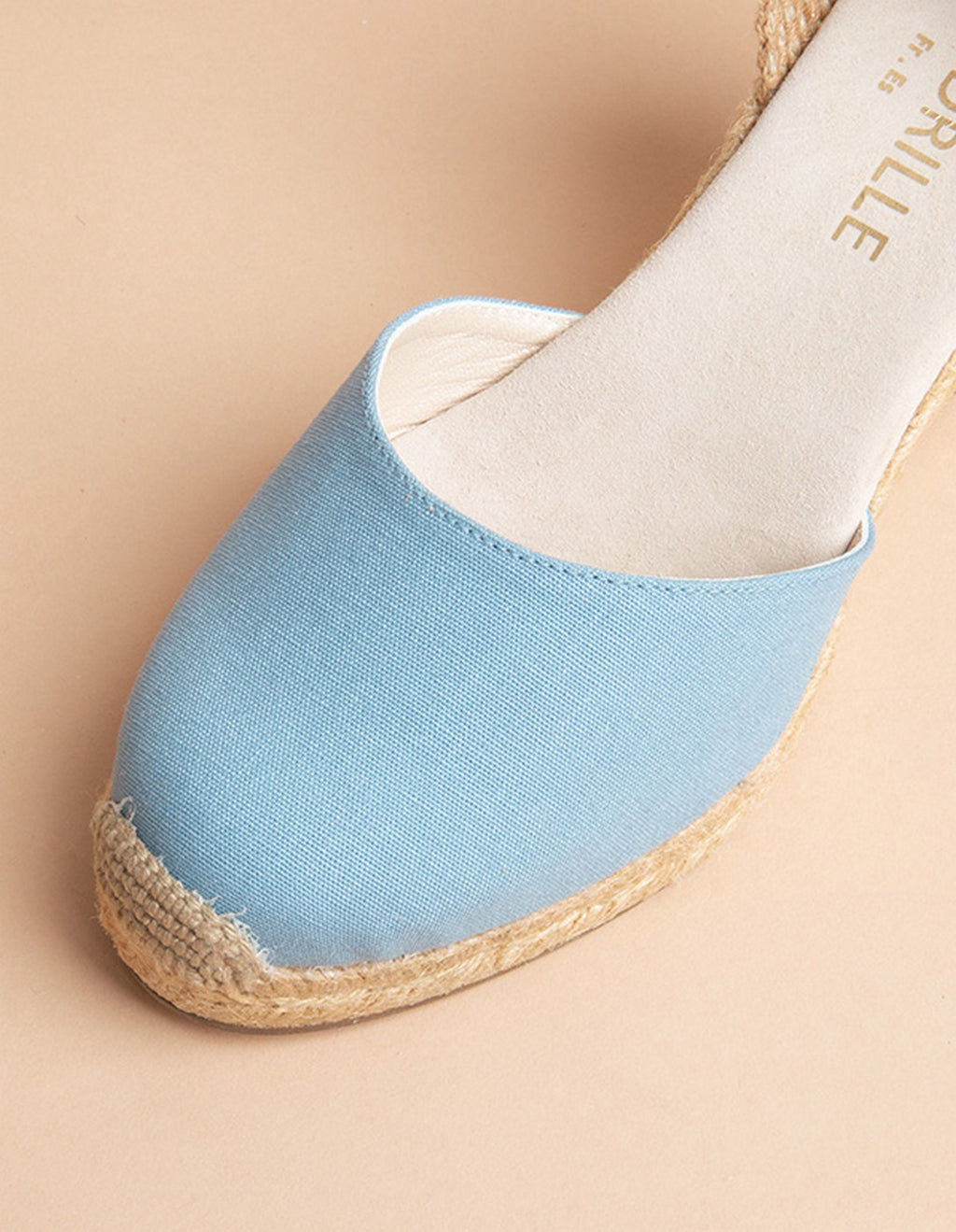 Alpargatas Dolce Vita Bride Tacón Medio - Azul - Mujer