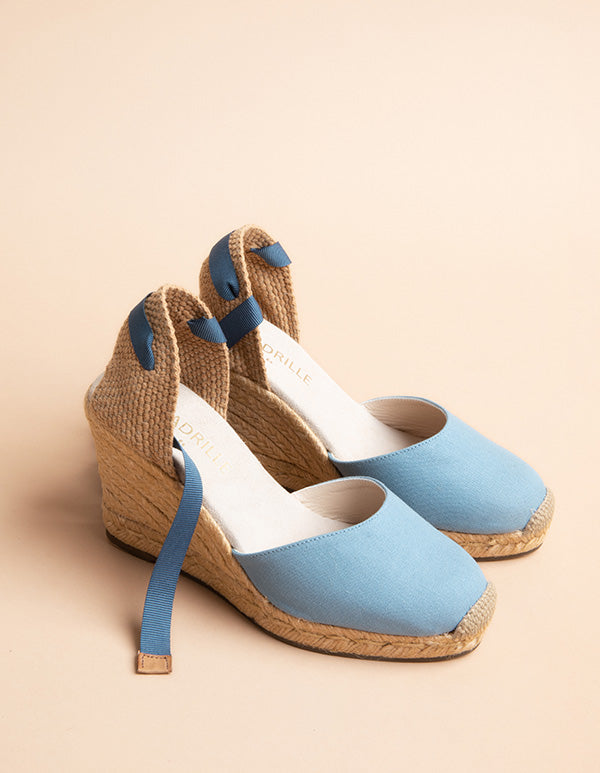 Alpargatas Dolce Vita Ribbon - Azul - Mujer