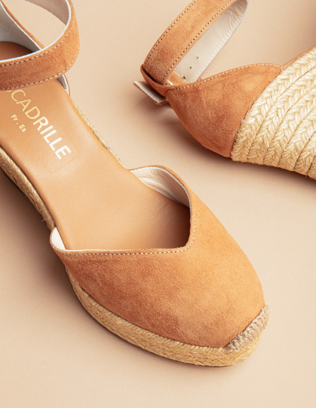 Espadrilles Dolce Vita - Cuir Daim Marron - Femme