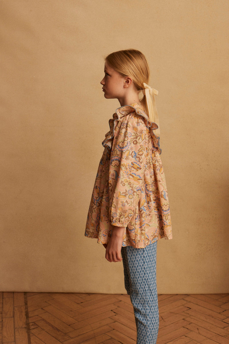 Túnica Dolores bosque floral crema Apolina - Encuentra todas las novedades de Apolina en www.amaetc.com, concept store eco-friendly para niños