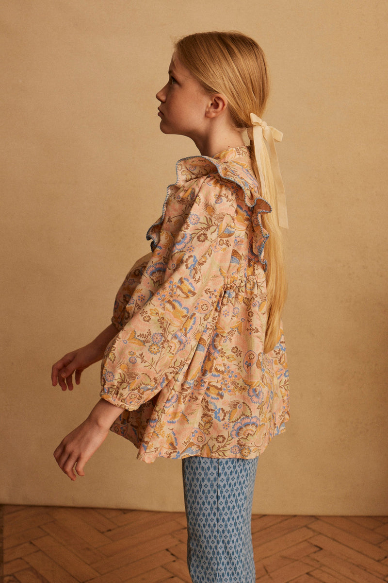 Túnica Dolores bosque floral crema Apolina - Encuentra todas las novedades de Apolina en www.amaetc.com, concept store eco-friendly para niños