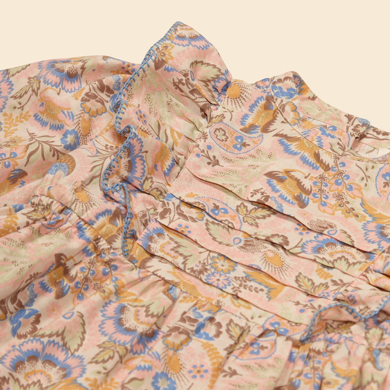 Túnica Dolores bosque floral crema Apolina - Encuentra todas las novedades de Apolina en www.amaetc.com, concept store eco-friendly para niños