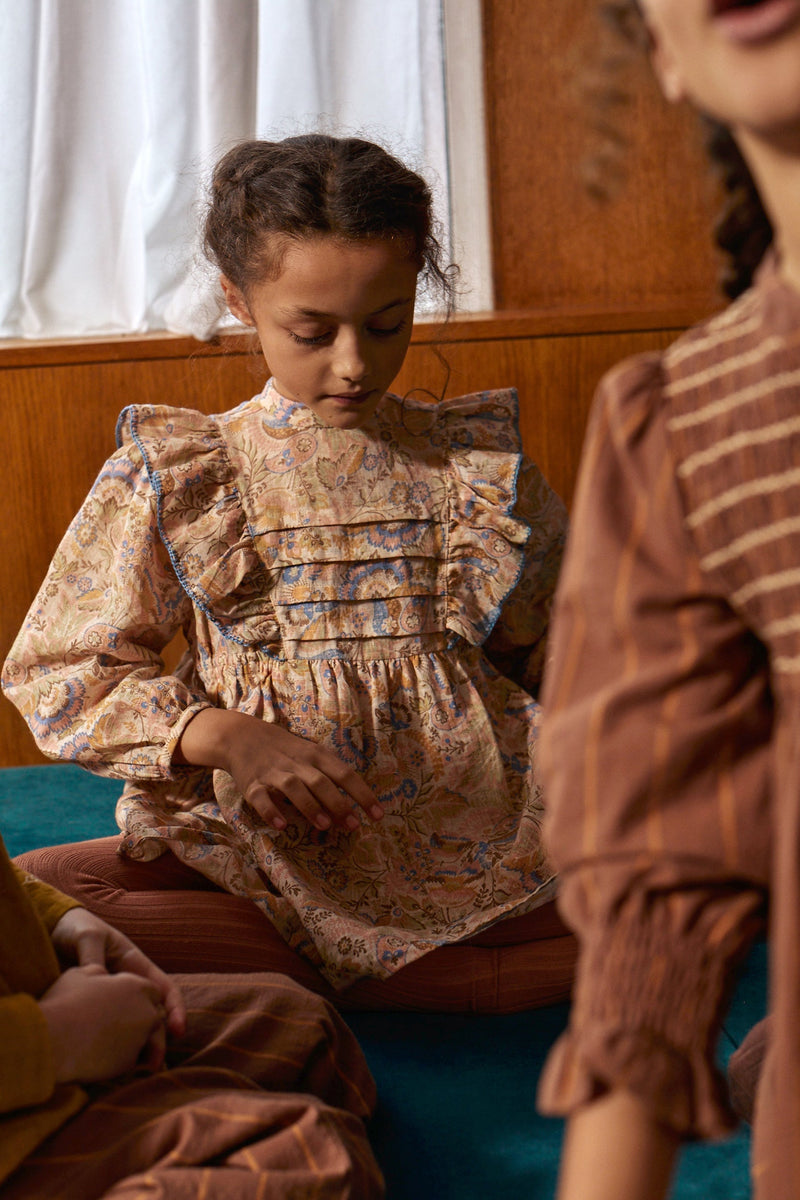 Túnica Dolores bosque floral crema Apolina - Encuentra todas las novedades de Apolina en www.amaetc.com, concept store eco-friendly para niños