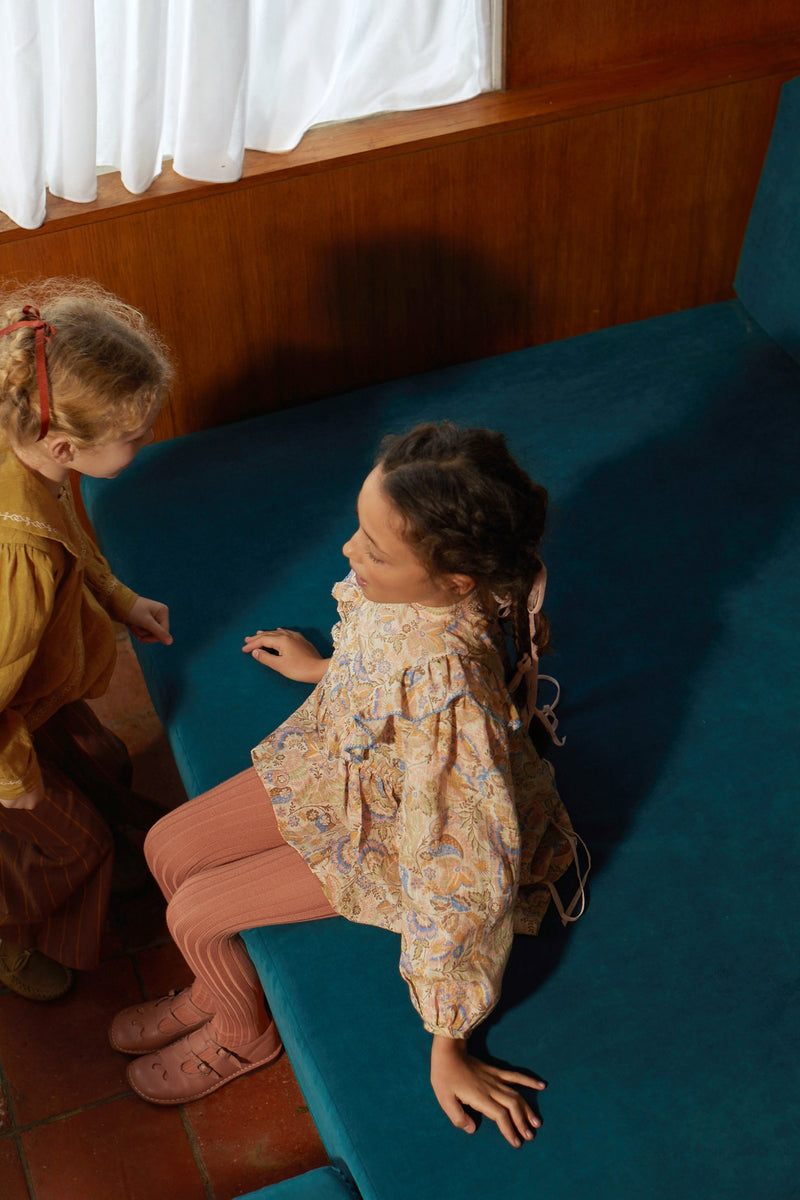 Túnica Dolores bosque floral crema Apolina - Encuentra todas las novedades de Apolina en www.amaetc.com, concept store eco-friendly para niños