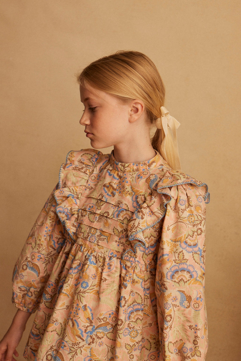 Túnica Dolores bosque floral crema Apolina - Encuentra todas las novedades de Apolina en www.amaetc.com, concept store eco-friendly para niños