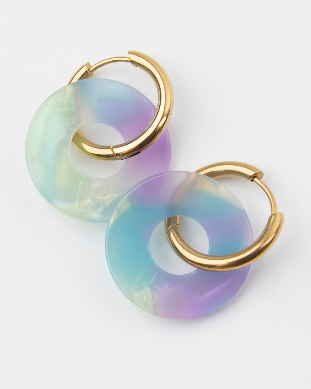 Boucles D'Oreilles Donuts - Sirène