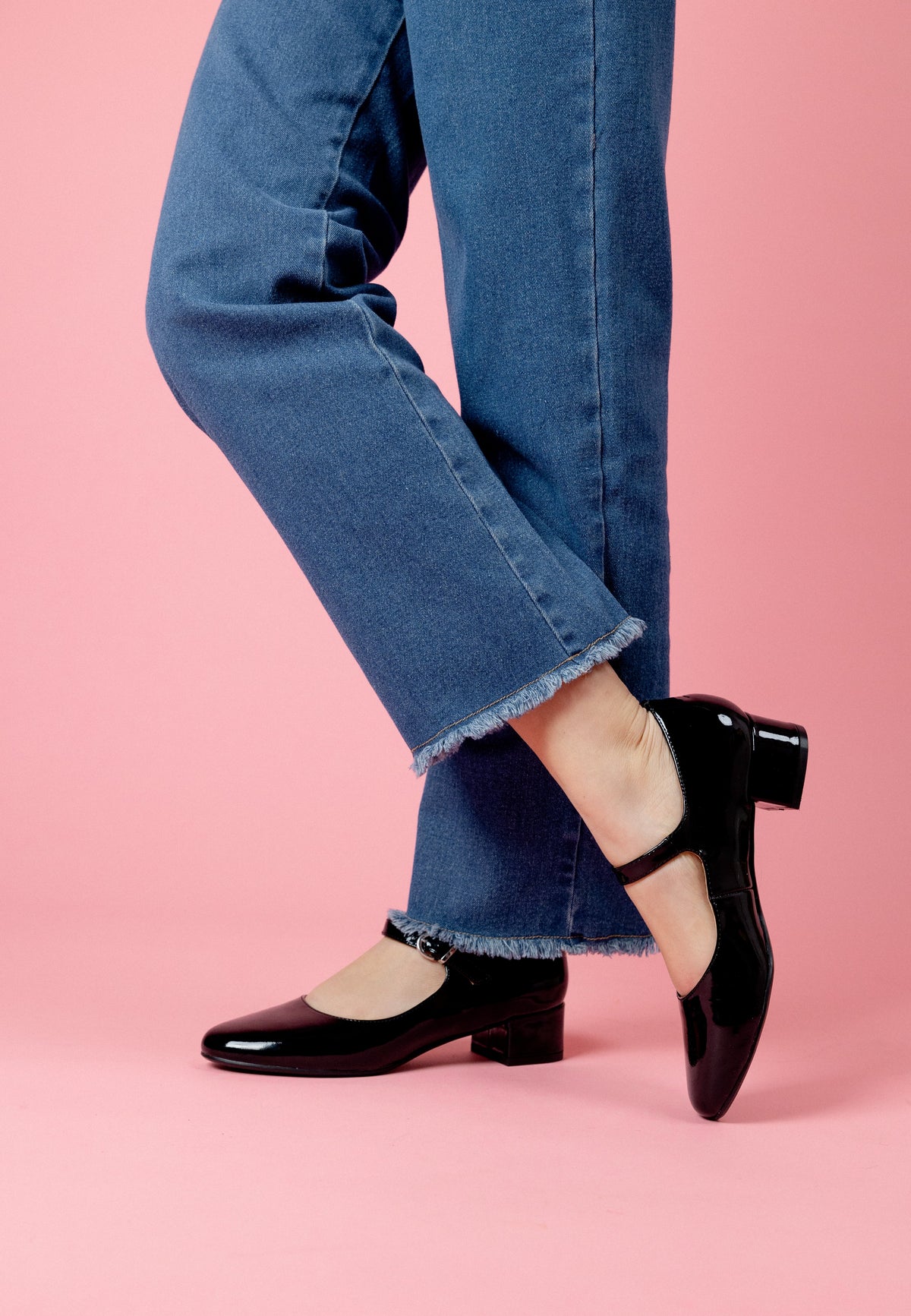 Dorie Ballet Flats - Black Patent