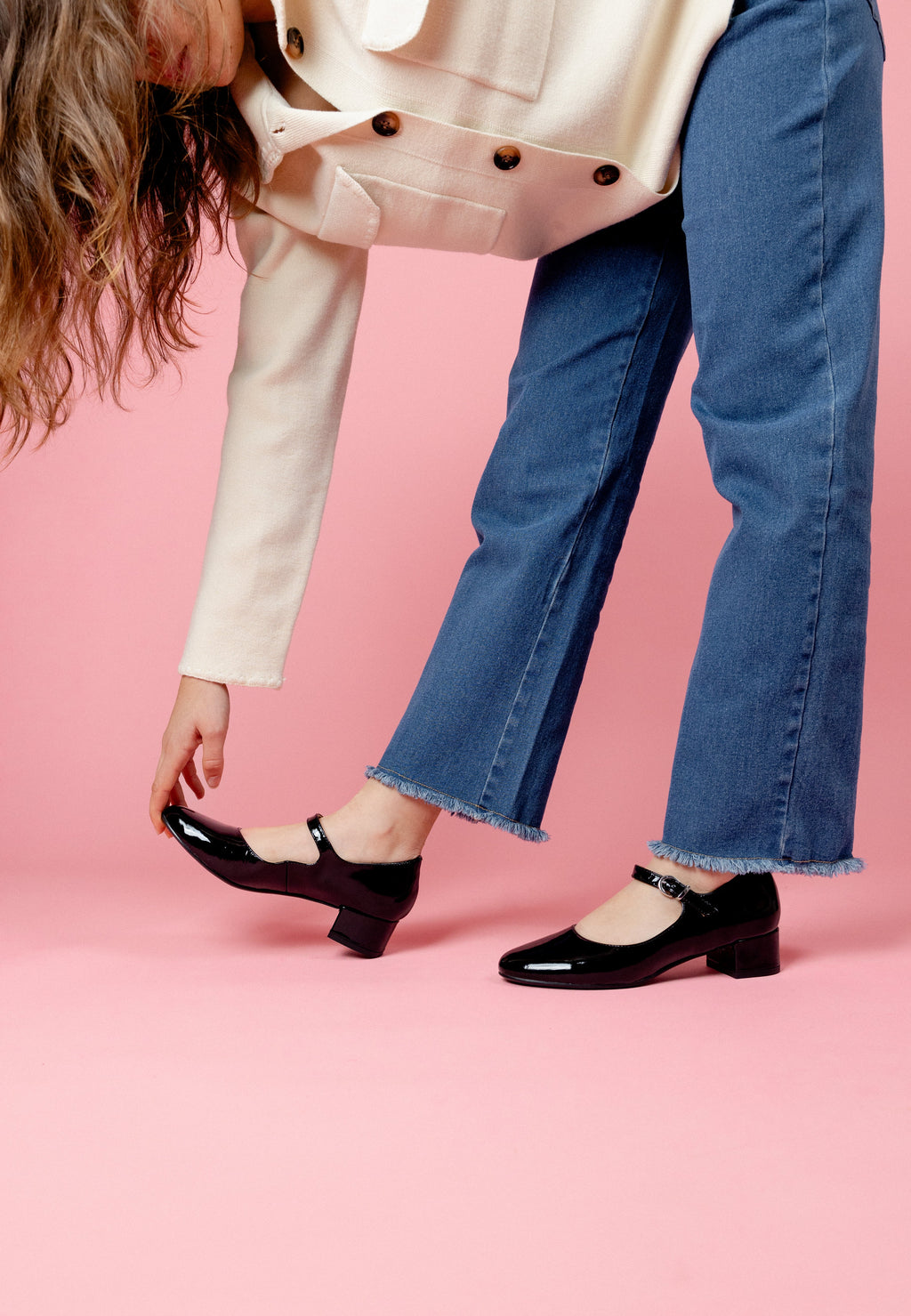 Dorie Ballet Flats - Black Patent