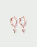 Dormeuses Pointes S - Rose