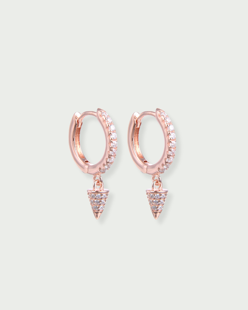 Dormeuses Pointes S - Rose