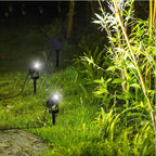 Roundy - Spot Solaire - Acier - Noir