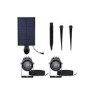 Foco solar - 2X redondo