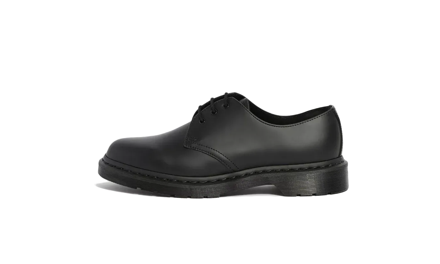 1461 Mono Leather Smooth Black - Noir