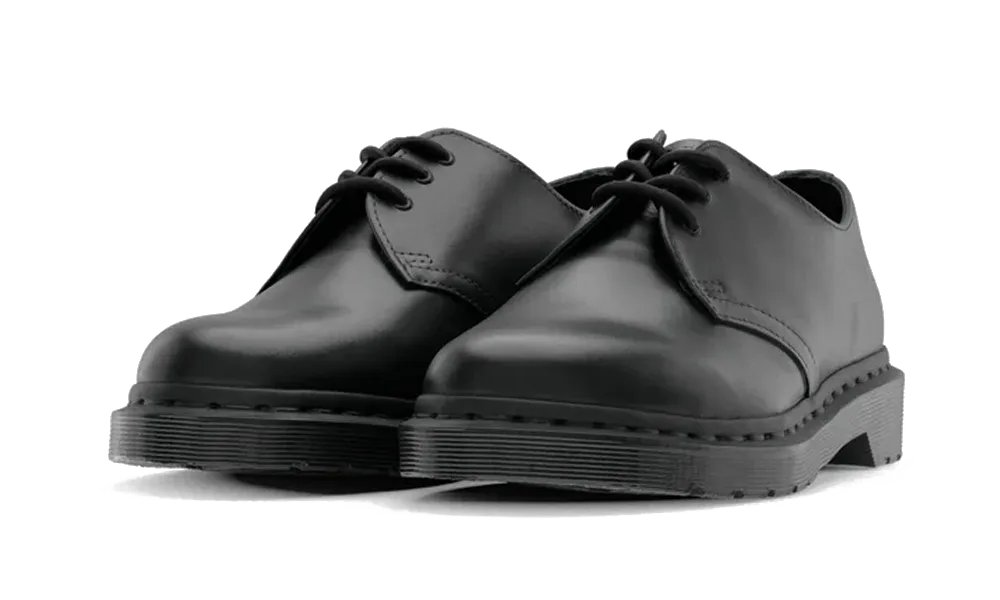 1461 Mono Leather Smooth Black - Noir