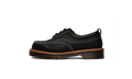 Lowell 4 Eye Shoe Black Wild Grain - Noir