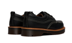 Lowell 4 Eye Shoe Black Wild Grain - Noir