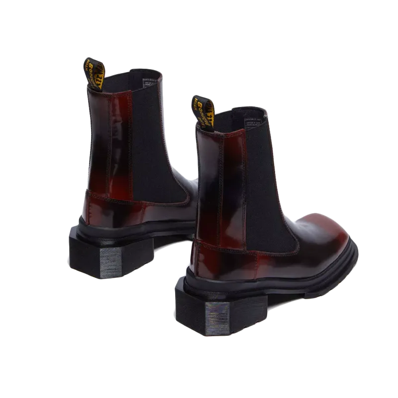 Maybole Chelsea Boot Cherry Red Arcadia - Noir