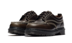 Lowell 4 Eye Shoe Dms Olive Wild Grain - Vert