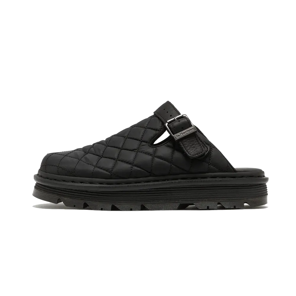 Dr. Martens - Zapatillas Zebzag Mule Black Econyl Woven Wr+Grizzly - Negro