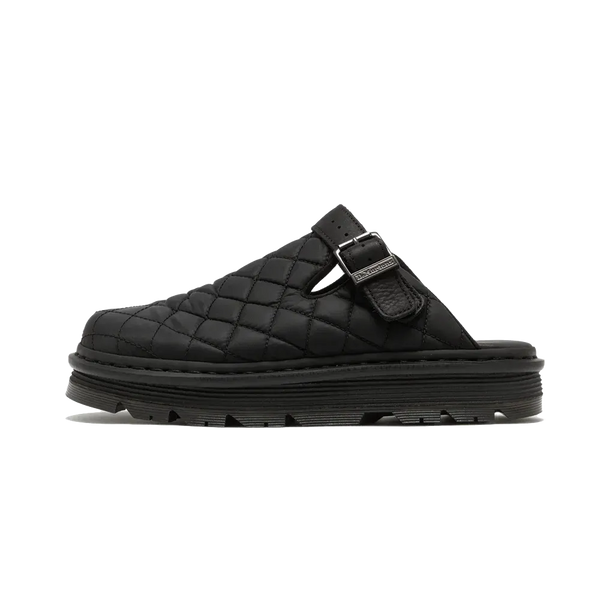 Dr. Martens - Zapatillas Zebzag Mule Black Econyl Woven Wr+Grizzly - Negro
